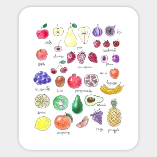 Fruits Sticker